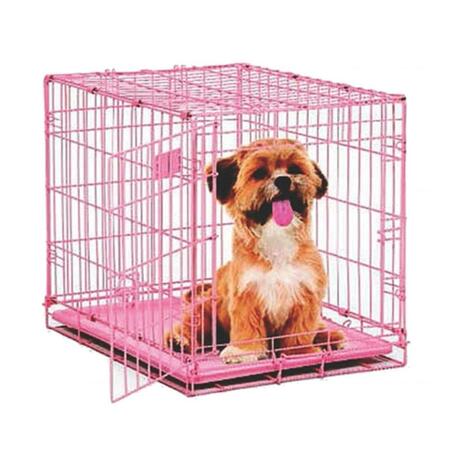 MIDWEST CONTAINER & INDUSTRIAL SUPPLY I-crate Single Door- Pink 24 X 18 X 19 - 1524PK 568641